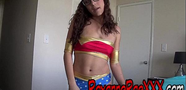  Worship Wonder Woman ROXANNE RAE FEMDOM POV
